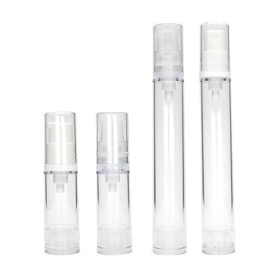 China Vacuum Emulsion Cosmetic Spray Bottle 5ml 10ml 15ml Plastic Essence Spray Vacuum Sample Bottle for sale