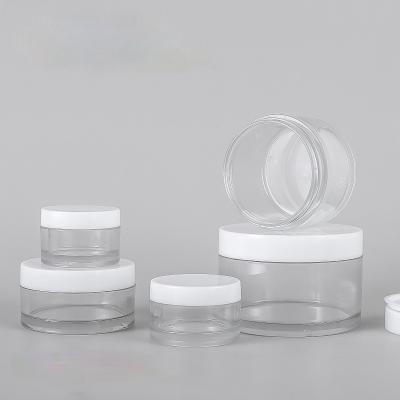 China Cosmetic Bottle 100g Plastic Skin Care Cream Bottle Cosmetic Jar for sale