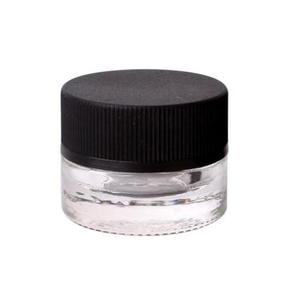 China Glass Jar 3ml Lid 7ml Eye Cream Bottle 5ml Screw Lid Safe For Kids Pressure Cosmetic for sale