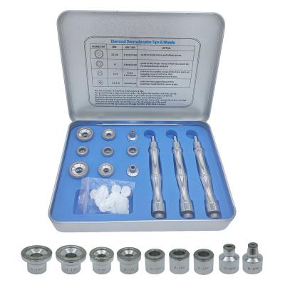 China Exfoliators Diamond Dermabrasion Machine Microdermabrasion Tips And Wands For Facial Peeling for sale