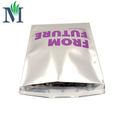 China Custom Self Adhesive Shock Resistant Moisture Proof Aluminum Foil Logo Apparel Packaging Bag Plastic Bags Messenger Mailing Bag for sale