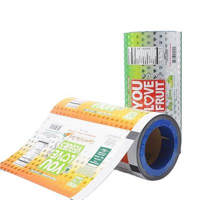 China Custom Food Moisture Proof Printing Metallized OPP PE Film Membrane Roll Wrapping Plastic Roll Stock Film Lamination for sale