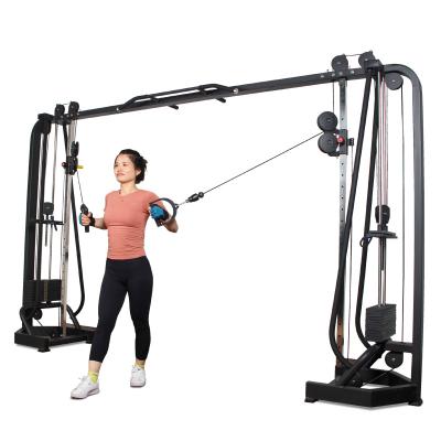 China 2021DGZ Commercial Multifunctional Use Rack Fitness Equipment Cable Crossover Machine Chest Press PEC Fly for sale