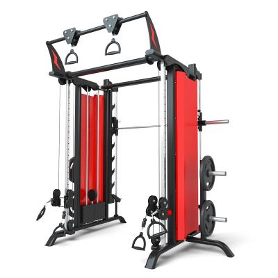 China Universal Hot Multifunctional Gym Smith Machine Factory Outlet Trainer and Smith Advanced Multi Version Fitness Equipment for sale