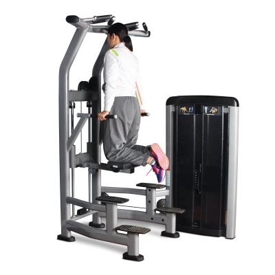 China New Commercial Use Factory Outlet Helped Chin And Dip Fitness Machine Gym Equipment for sale