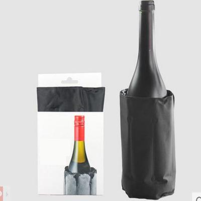 China Wine Rack Ice Bag Picnic Beverage Cooler Jelly Bag Picnic Red Wine Rack Cooler Bar Tools Stored for Beer Champagne Wine Bucket for sale