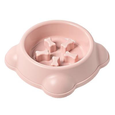 China Sustainable Wholesale Feeding Custom Pet Slow Feeder Bowl Food And Water Feeding Dog Slow Feeder Bowl for sale