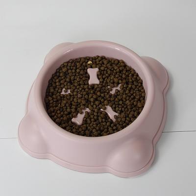 China Viable Manufacturer Custom Non-Slip Pet Feeding Slow Feeder Dog Bowl for sale