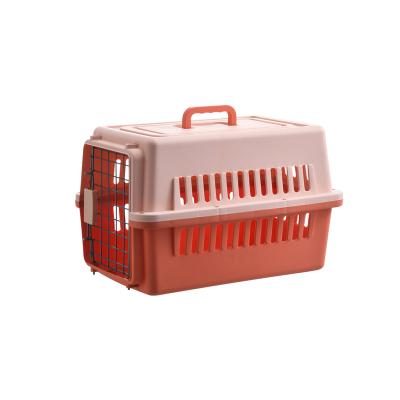 China Zoohoo Universal Fashion Stocked Outside Stylish Plastic Portable Cat Carrier Pet Cat Bag Cat Cages for sale