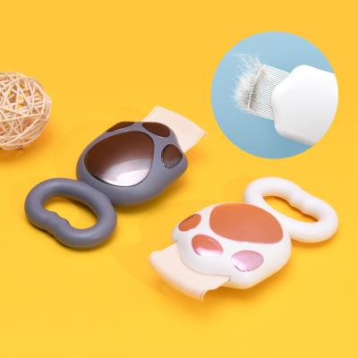 China Pet Stored Hair Removal Shell Brush Massage Cat Comb for Removing Matted Fur, Knots and Tangles for sale