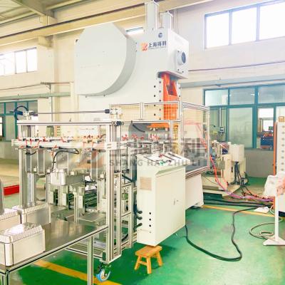 China Automatic  Aluminum Foil Container Production Line Foil Container Production Line Zhuli -T63 for sale