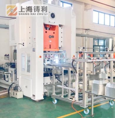 China Automatic Manual Aluminium Foil Container Making Machine Aluminum Foil Cup Machine ZL-T80 for sale