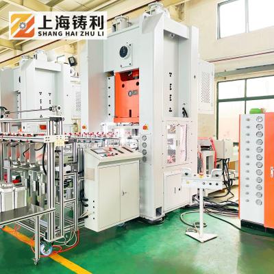 Cina contenitore automatico pieno del foglio di alluminio che rende a macchina 24kw contenitore d'argento che fa fase della macchina 380v 50hz 3 in vendita