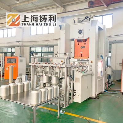 China Pneumatic Aluminium Foil Making Machine Automatic Aluminum Silver Foil container Making Machine for sale