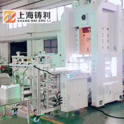 China Automatic Aluminium Foil Manufacturing Machine Semi Automatic  Aluminium Foil Container Machine for sale