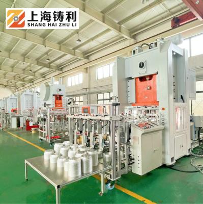 China Envase del papel de aluminio 24KW que hace negocio el papel de aluminio automático máquina de la fabricación de papel en venta