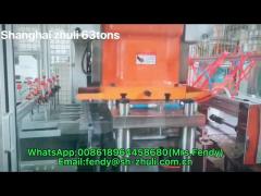 Automatic aluminum foil container machine ZL-T63 for 450ml in 30micron