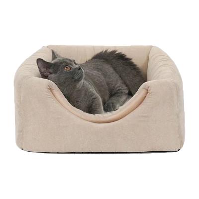 China Hot Selling Travel Pet Bed Lovely Pet House Cat House Cat Bed For Indoor And Outdoor Use for sale