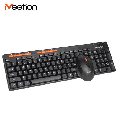 China For MT-4100 Desktop Computer Desktop Black 2.4G Mouse and Keyboard Set Wireless Mouse Keyboard Combos for sale