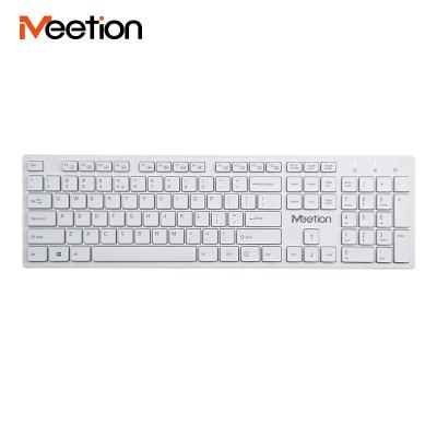 China WK841 2.4Ghz Wifi Cheap Wireless Waterproof Slim Computer Laptop Wireless Keyboard for sale