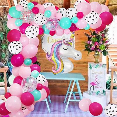 China Party Festival Supplies 125 Pcs Balloon Garland Arch Party Decorations Kit for Wedding Baby Shower LOL Inspired Birthday Party Supplies for sale