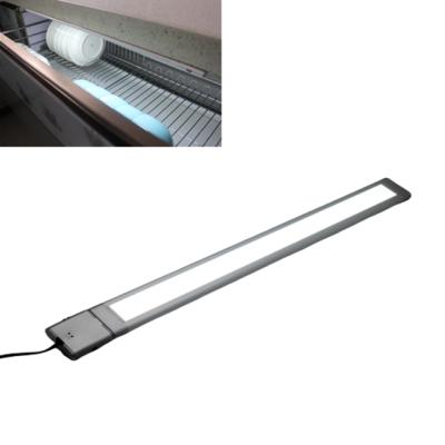 China Extra Slim 8mm 12v IR LED Door Hand Sensor Cabinet Light Under Cupboard Lighting 8mm Slim Wardrobe Cabinet Shelf Drawer Light for sale