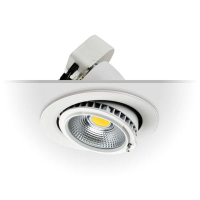 China Energy Saving 20W COB Commercial Led Recessed Downlight Dimmable In Hotel / Shop for sale