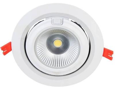 China Super Bright 60w COB LED Recessed Downlights 250mm Diameter With CE RoHS SAA for sale