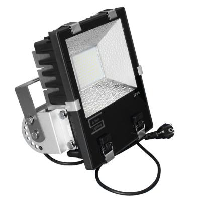 China Aluminum Alloy IP65 Waterproof LED Flood Lights Tempered glass For Exhibition Halls for sale