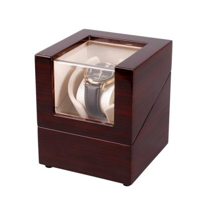 China Handmade Wholesale Shaker Wooden Box Custom Logo Spray Lacquer Watch Box Personalized Wooden Watch Box For Sale for sale