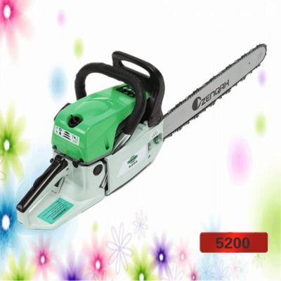 China new ms5200 52cc single cylinder 2-Stroke western chainsaw with 2.2kw power for sale