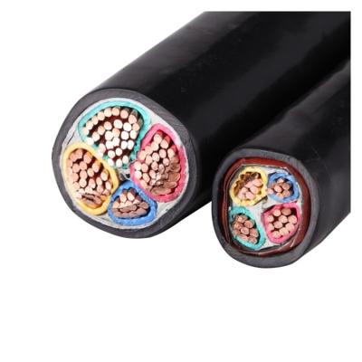 China Factory direct sales underground flame retardant electrical wires 4 core flame retardant power cable for sale