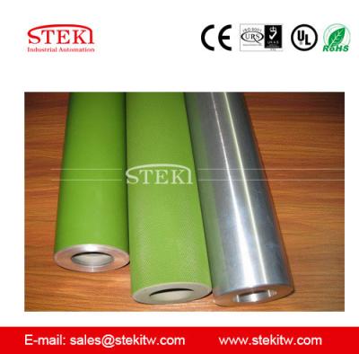 China STEKI 2018 PU Conveyor Aluminum Idler Rollers/Steel Pipe Roller/Paper Coated Idler for sale