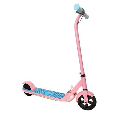 China Pedal With 2 Inch 150w Colorful Lightweight Colorful Kids Design 7 Wheels Electric Kids Foldable Smart Scooter With Display for sale