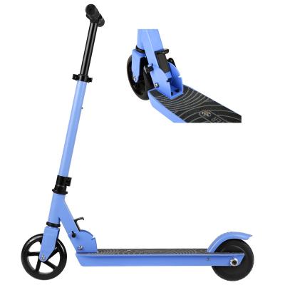 China Folding Child 120w Range 6km Adjust Child Electric Scooter Two Wheels For Children for sale