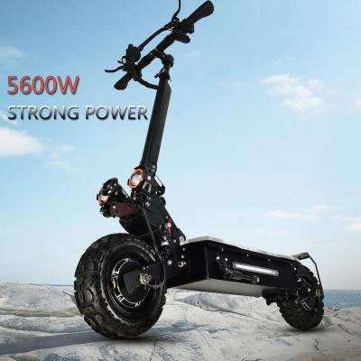 China USA Europe Unisex Warehouse 60v 27ah 5600w High Speed ​​Foldable Electric Scooter Offroad for sale