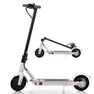 China App Function Foldable 350w 8.5 Inch Two Wheels Folding E Scooter Eu Stock Adult Electric Scooter European Warehouse for sale