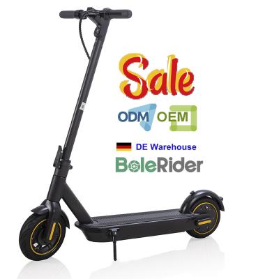 China With bluetooth APP folding 10 inch Europe solid tire 36v 15ah warehouse electric scooter Italy e scooter Germany for sale