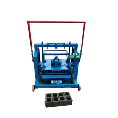 China Convenient and easy to operate brick machine automatic cavity block making mobile brick maker manual brick making machinery for sale