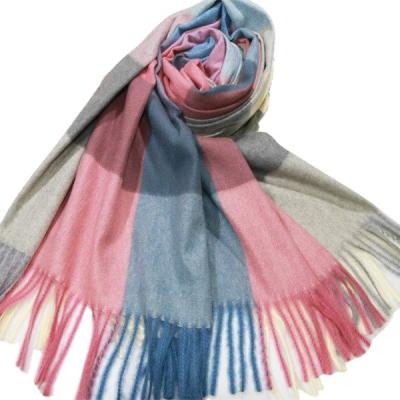 China Spring and Autumn Plaid Couples Scarf British Soft Air Conditioning Fringed Shawl Warm Scarf Simple Tassel Scarf Fashion Wear for sale