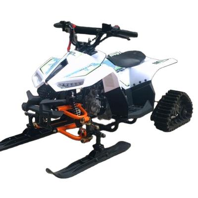 China Trail 125cc ATV Sled Cross Country Ski 125cc ATV 4 Cross Country Ski Vehicle Gasoline Tracked Snowmobile Tracked Snowmobile JINBANG CN; ZHE T/T for sale