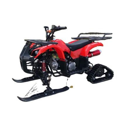 China TRAIL 125cc ATV Sled Cross Country Snowmobile Ski Vehicle Gasoline Tracked Ski Vehicle for sale