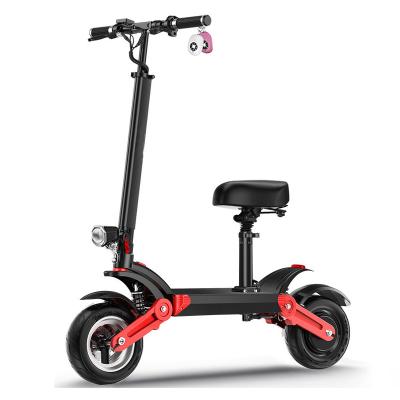 China 48V Unisex Scooter Two Wheel Motor Foldable Adult Mini Electric Scooter 10 Inch Off-Road Electric Scooter for sale