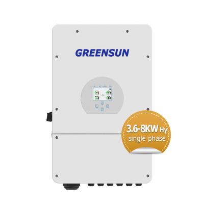 China Deye Inverter 6Kw 3.6Kw 5Kw Power Inverter Sun-8K-Sg01Lp1-Eu Deye Hybrid Inverter For Hybrid Solar System 330*580*232 for sale