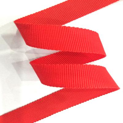 China China Logo Printing Ribbon For Garment High Tenacity High Quality Colorful Custom Grosgrain Ribbon for sale