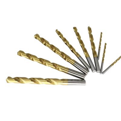 China Sale Hss Skh Metal 5 Bit Tin Coating Cobalt Twist Drill For Stainless Steel for sale