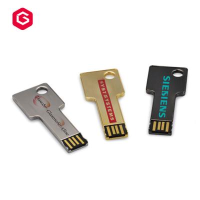 China Custom Engraved USB 3.0 Metal Pen Hot Selling Stainless Steel Fast Speed ​​Logo 8GB Key Chain USB Drive for sale