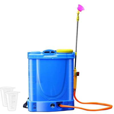 China High Quality Blue Garden Jet Grass 16l Flower Bed Water Battery Pump Sprayer for sale