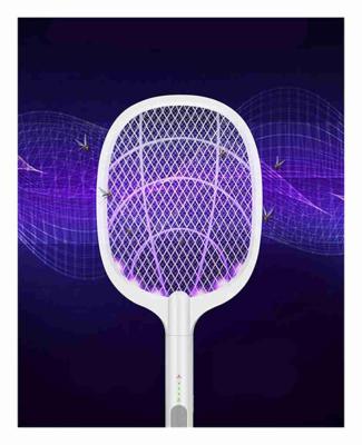 China Viable Wholesale Rechargeable Usb Fly Killer Rechargeable Electric Mosquito Swatter With Led Lights for sale