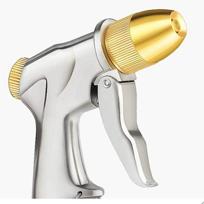 China Good Quality 4 Non-slip 100% Heavy Duty Metal Handheld High Pressure Water Spray Jet Nozzle for sale